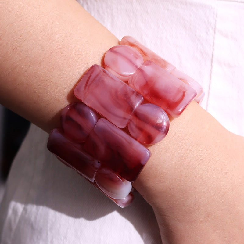 Kaia Sculptural Resin Bracelet - D [EIWO9EB7]