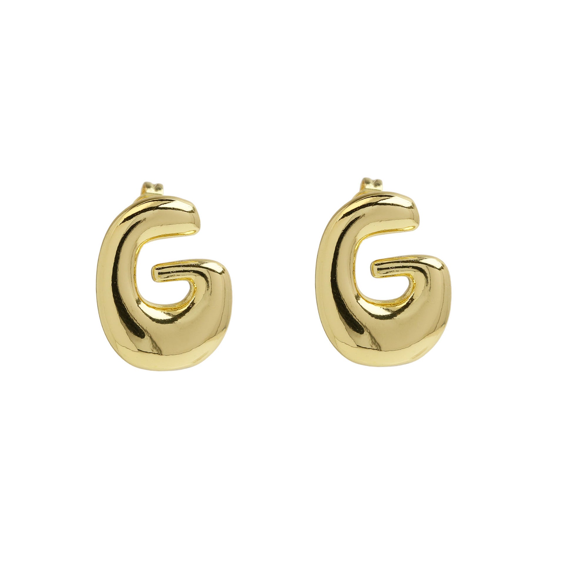 Kennedy Pave Initial Studs - G [939E09RD]