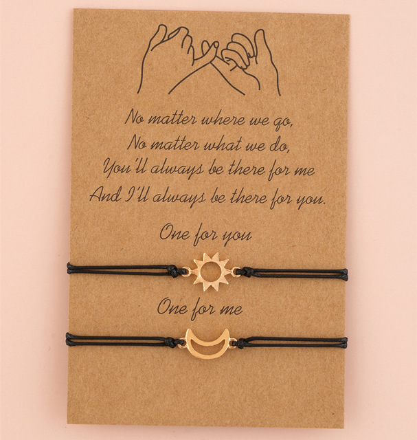 Lelia Dainty Charm Bracelet - Gold Moon Star