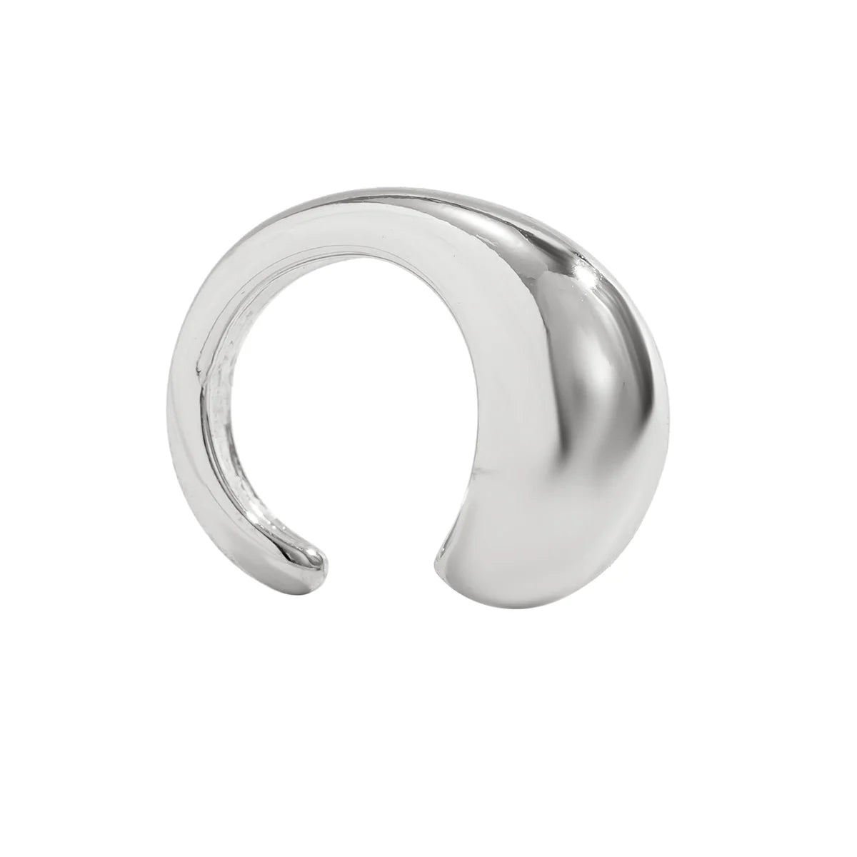 Esmeralda Minimalist Ear Cuff - Silver