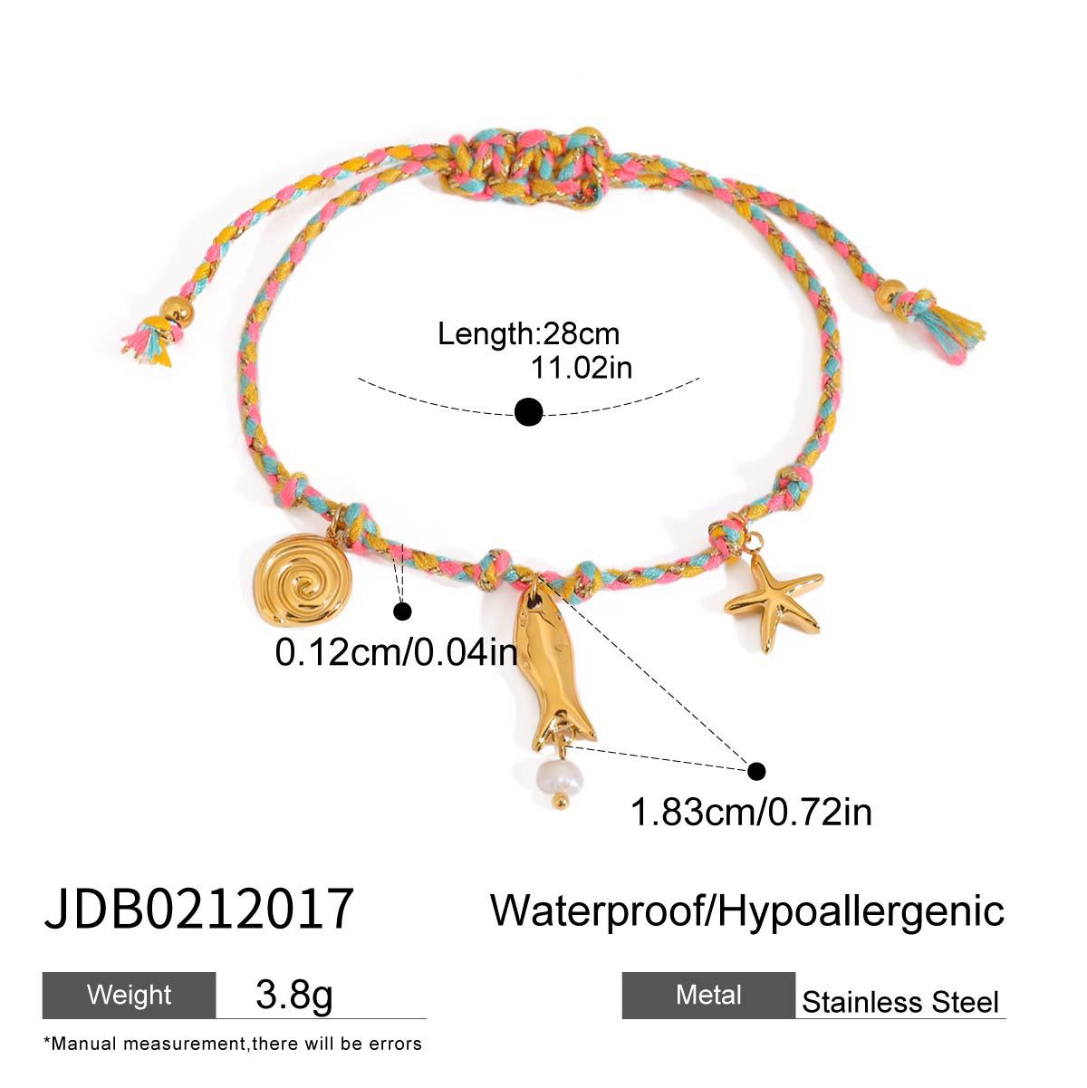 Clark Woven Charm Bracelet - JDB0212017 [IYJKVYZJ]