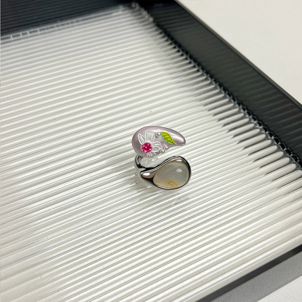 Ryver Colorful Enamel Bow Ring - Ring Style C [VK37HUZY]