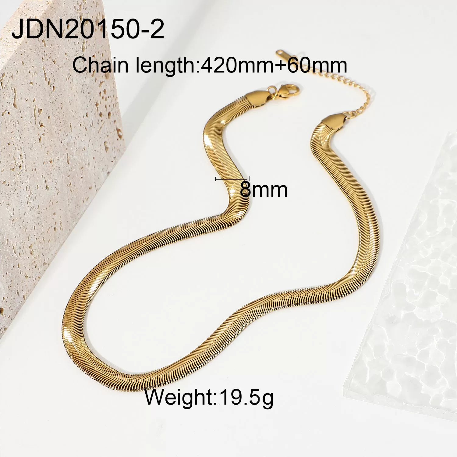 Khalia Mother-of-Pearl Necklace - JDN20150-2 [YDE4XBYR]