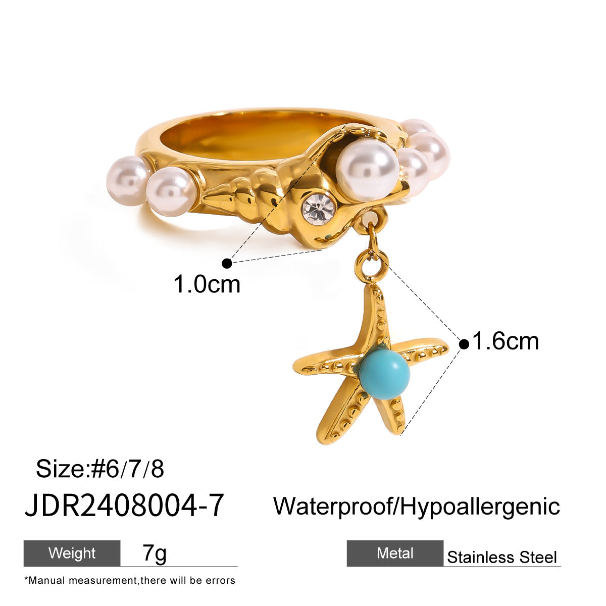 Adalin Stainless Love Ring - Ring Variant 7 [BURI1UWH]