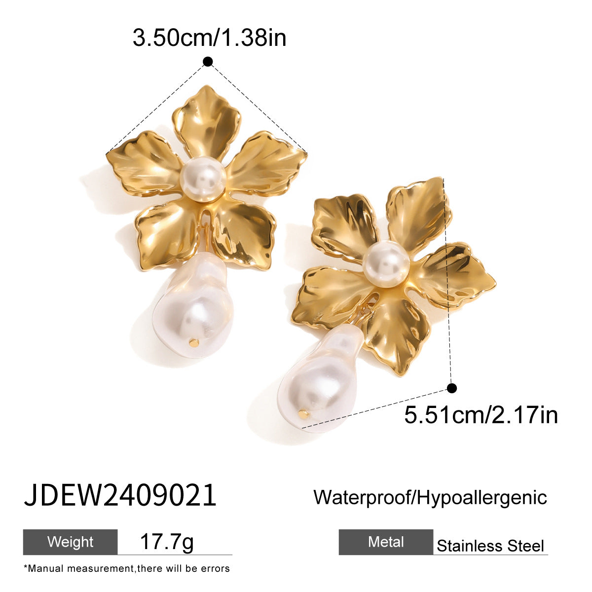 Alanis Baroque Pearl Jewelry - JDEW2409021 [M3F15T4A]