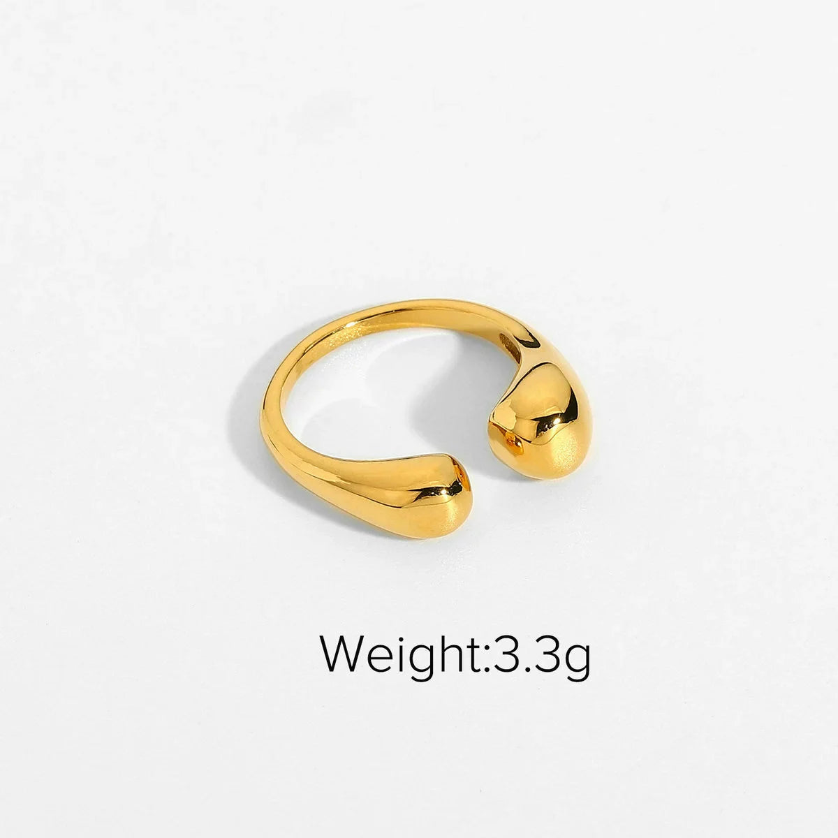 Alexa Gold Chunky Ring - JDR201354