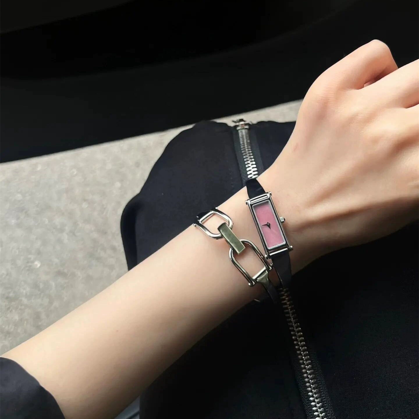 Arianne Petite Bracelet Watch - Pink