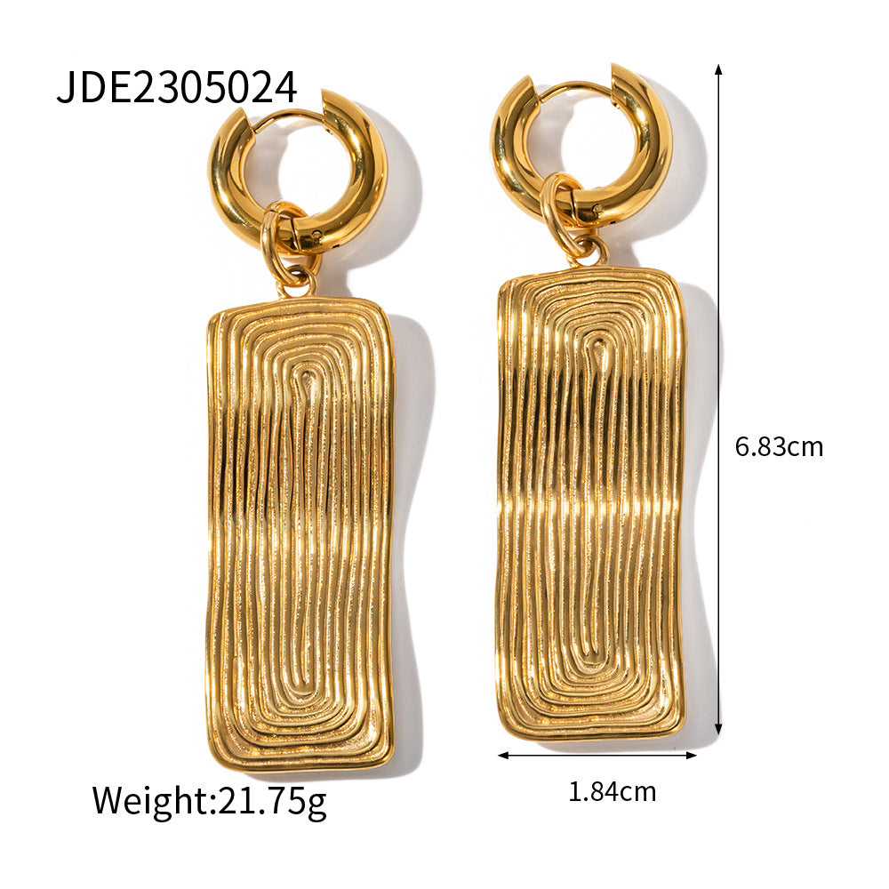Marlow Layered Rectangular Necklace - JDE2305024 [Q0KR41DW]