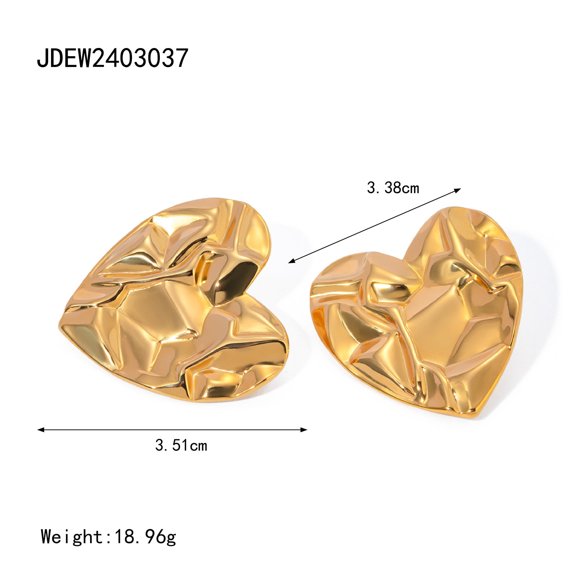 Loreal Delicate Bow Heart Earrings - JDEW2403037 [ABOVXLQF]