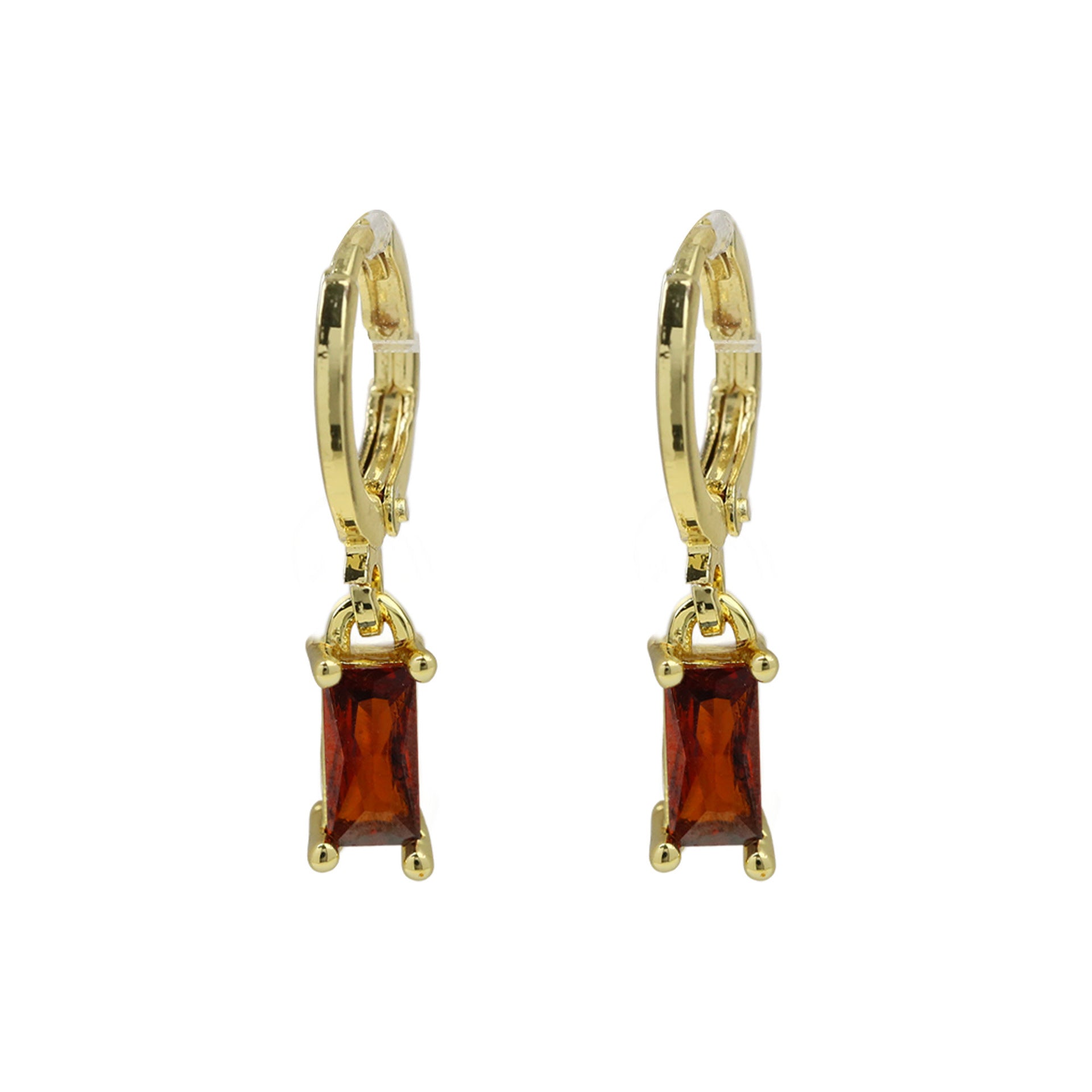 Davie Birthstone Stud Earrings - January [JFD27KCI]