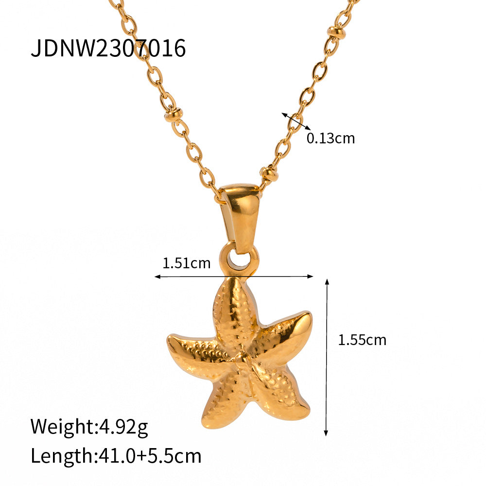 Tyanna Pearl Shell Necklace - JDNW2307016 [S7IKW35Q]