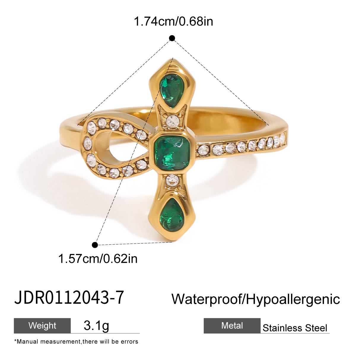 Charlize Serpent Design Ring - JDR0112043-7 [QCYSCSPP]