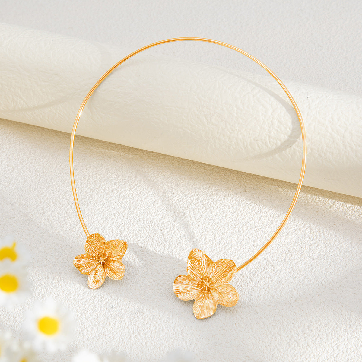 Naevia Bloom Starfish Choker - Gold Style B [GWZP0X1G]