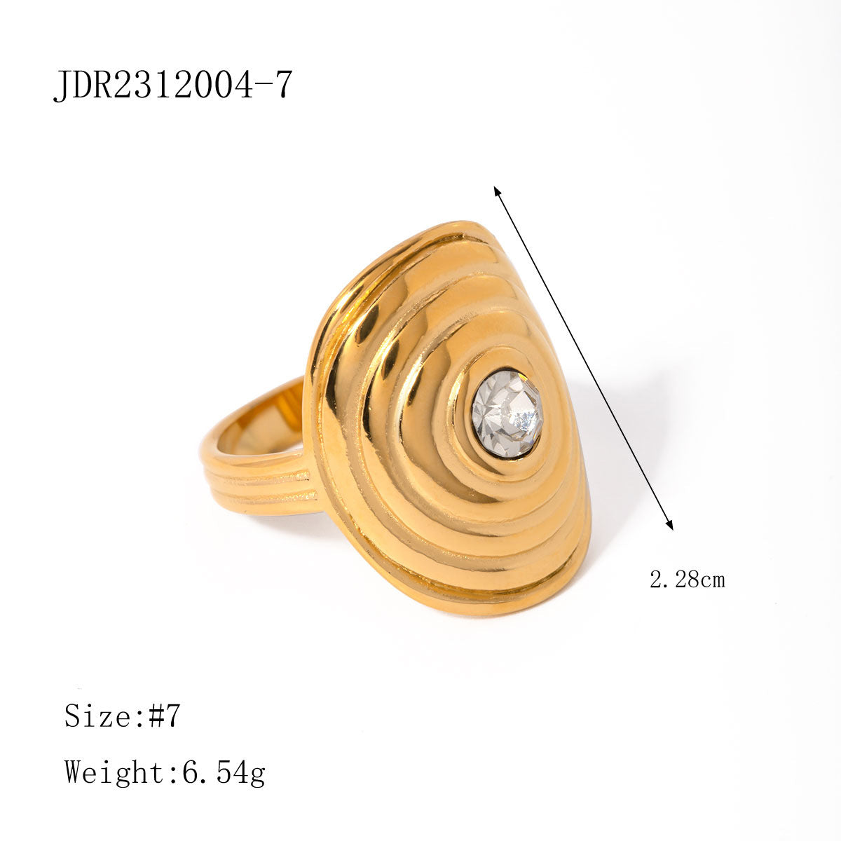 Aitanna Oval Diamond Jewelry Set - JDR2312004-7 [WUG8LSBA]