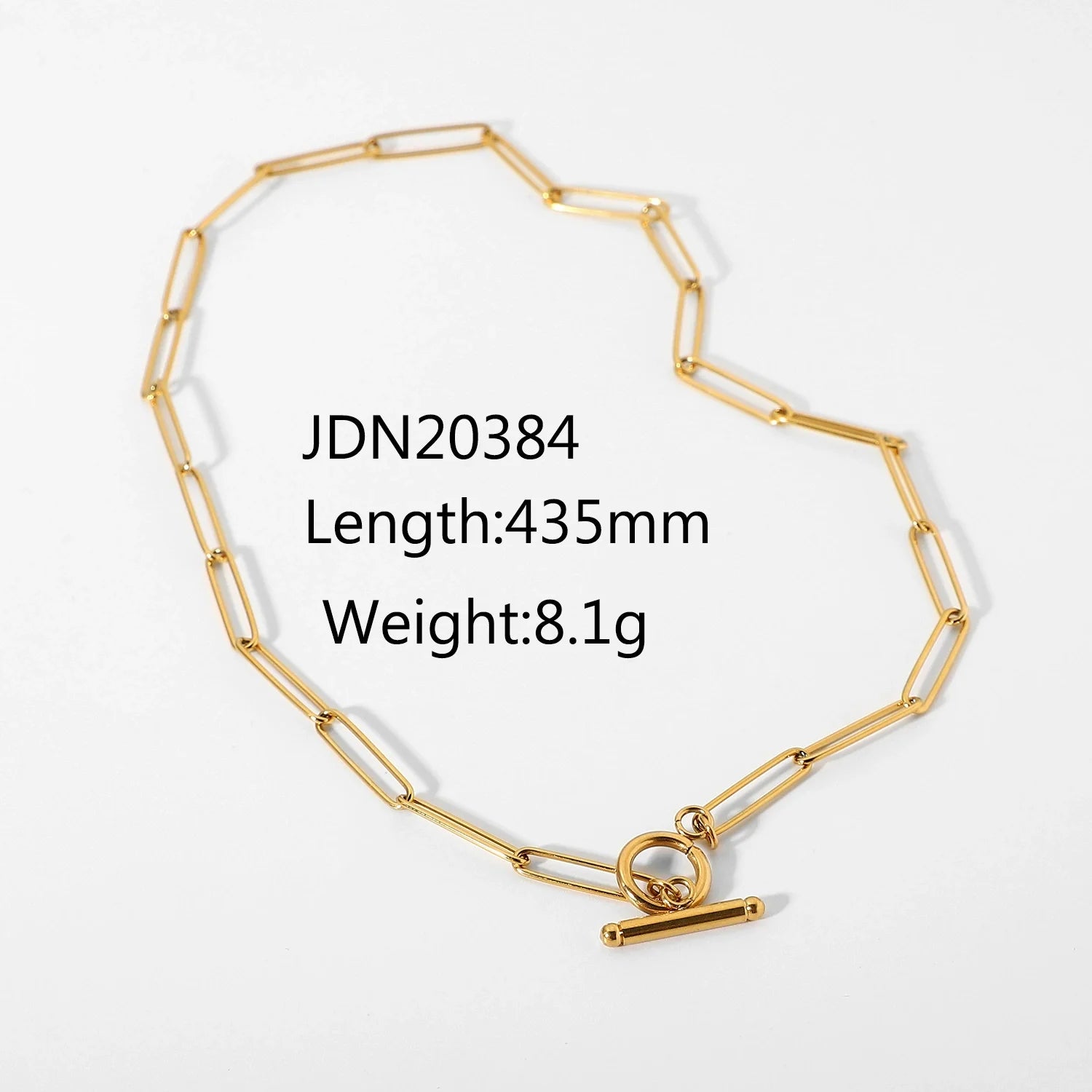 Hollie Layered Chain Necklace - JDN20384