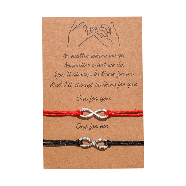 Lelia Dainty Charm Bracelet - Grey Infinite