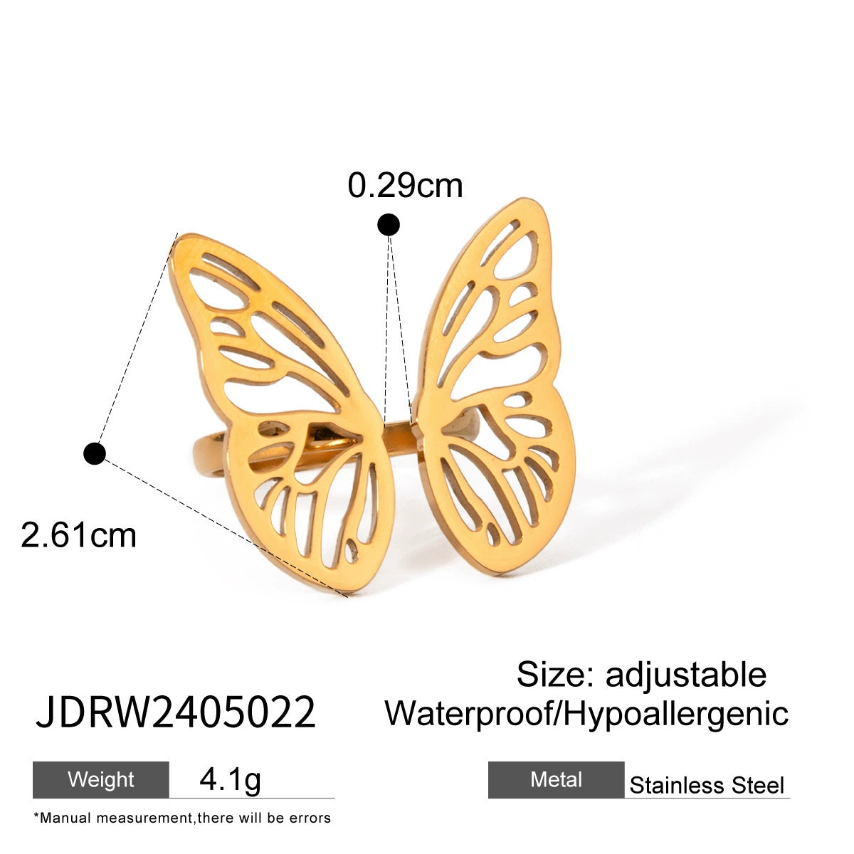 Lilyana Non-Pierced Ear Cuffs - JDRW2405022 [FPO2SGRE]