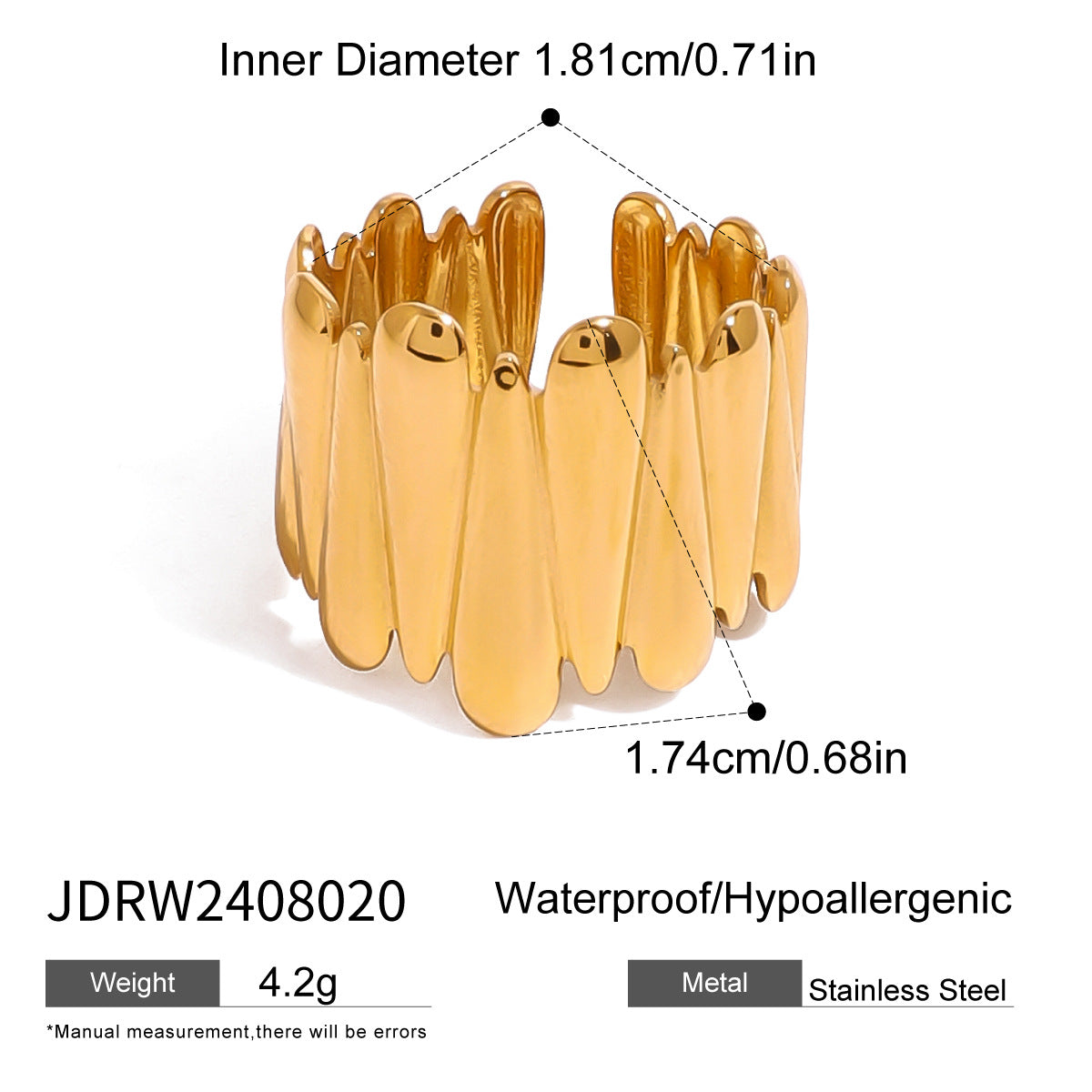 Nila Geometric Band Ring - JDRW2408020 [DDPSDZ41]