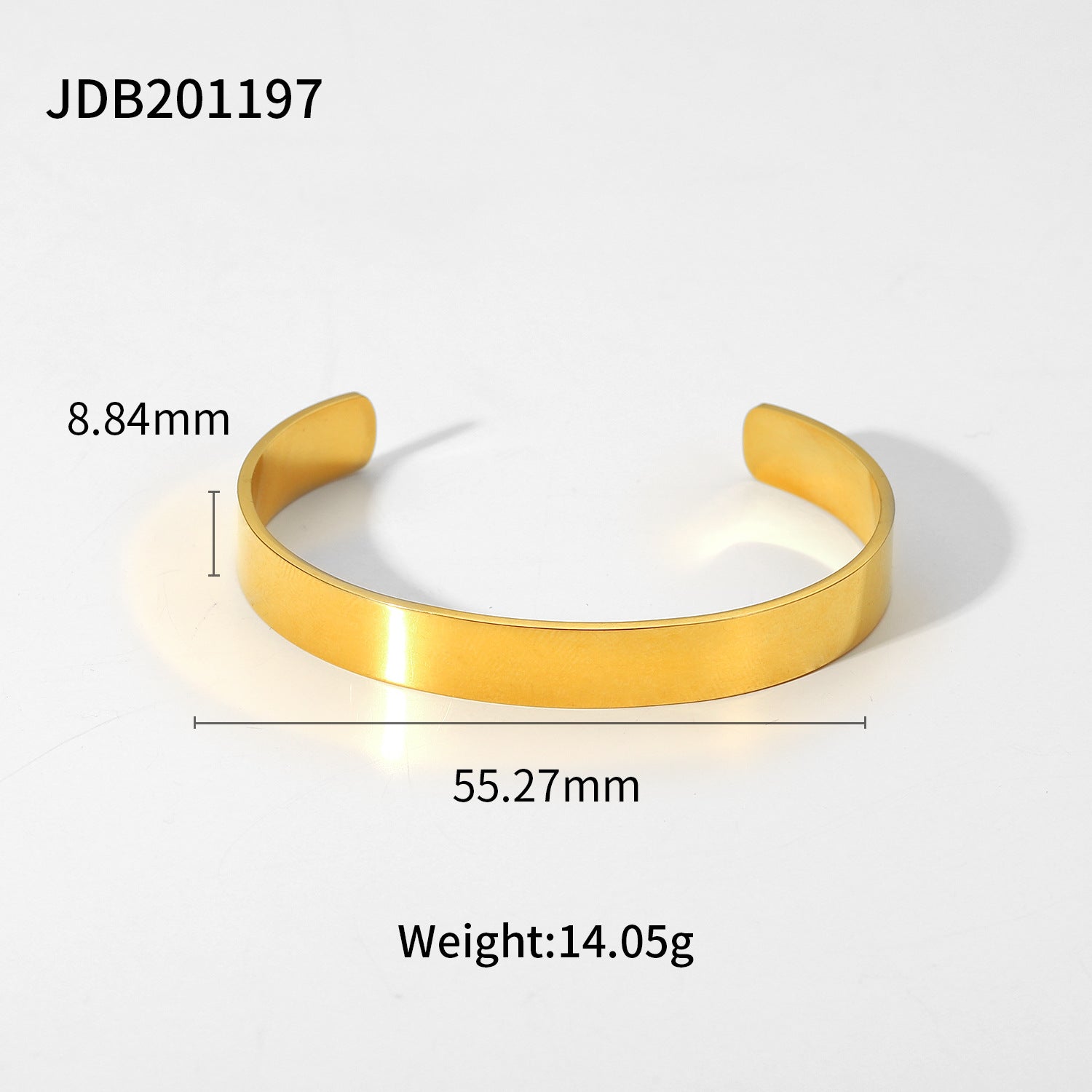 Malika Zircon Gold Plated Bracelet - JDB201197 [OQIXXEVA]