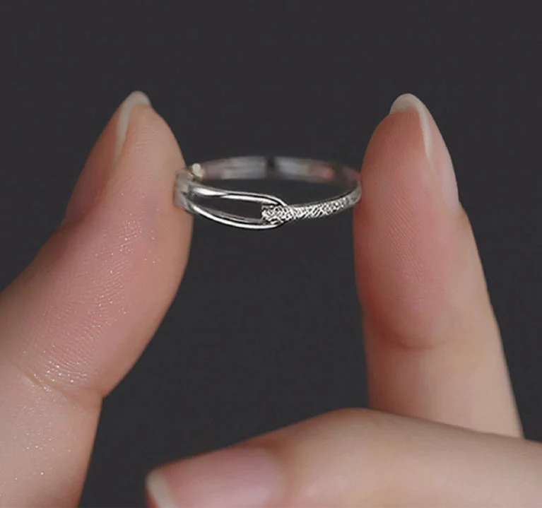 Naimah Starry Crossover Ring - Rupert's Eye