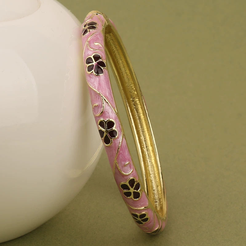 Zanyah Bloom Charm Bracelet - Purple Pink [VAC8IH2I]