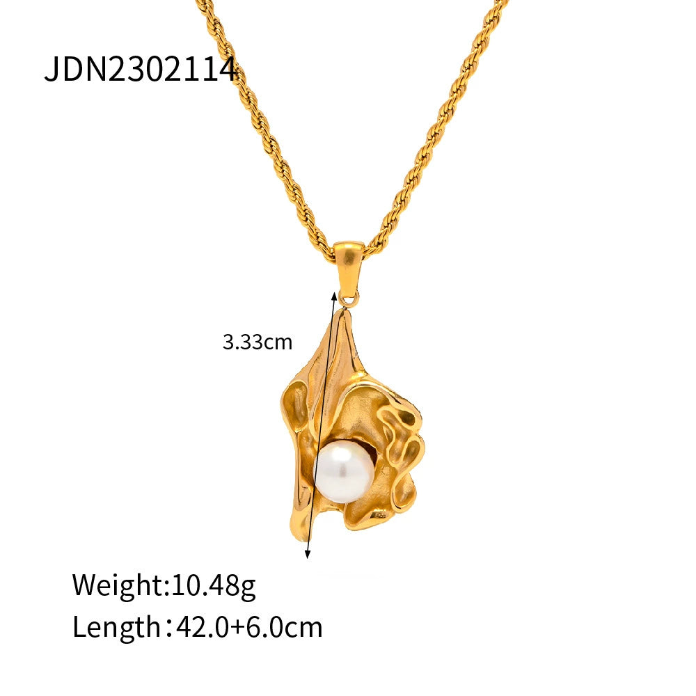 Kayce Pearl Clavicle Necklace - JDN2302114 [RMFNR74I]