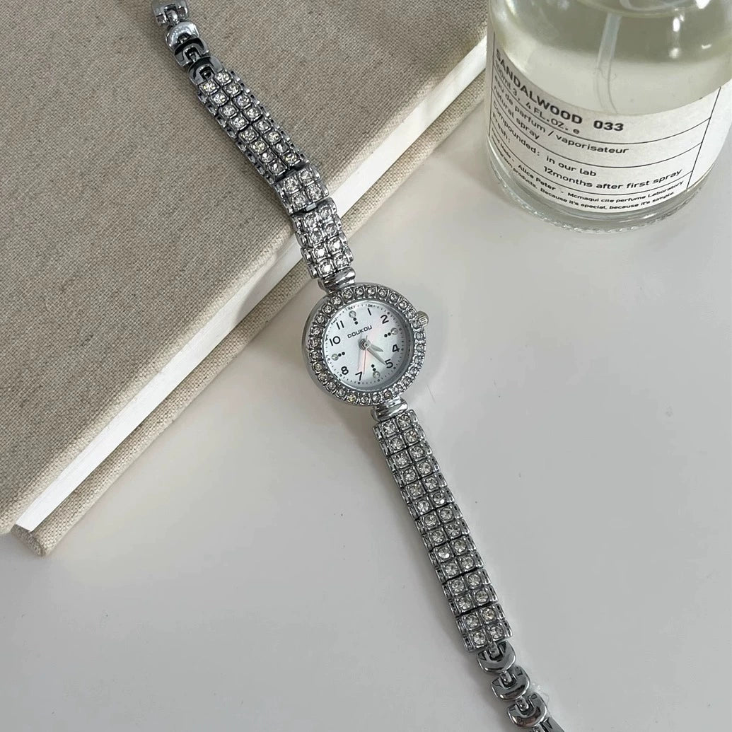 Gianni Starry Bracelet Watch - Silver [J6GBLQ7J]