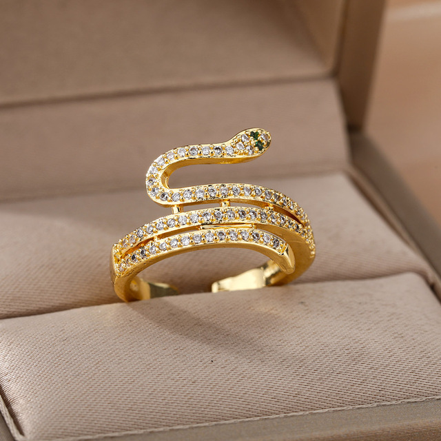 Charlee Adjustable Serpent Rings - Style 4 (Adjustable)