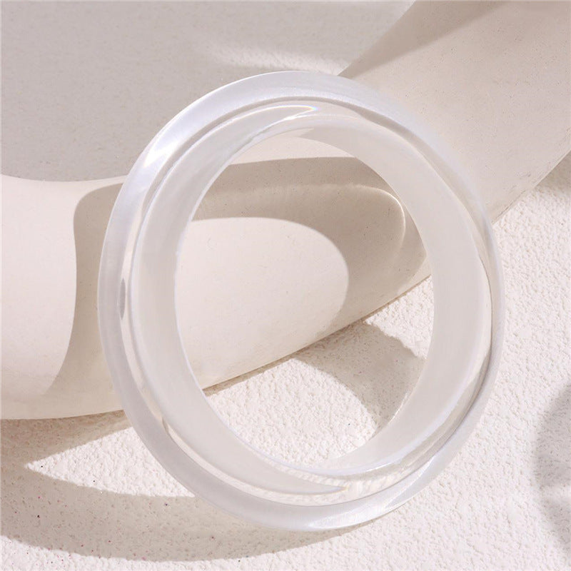 Giuliana Sculptural Jelly Bracelet - White 3 [6XWXYCYH]