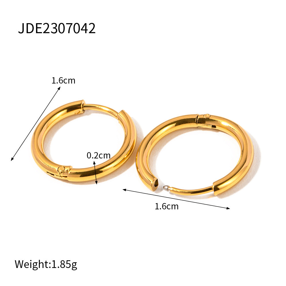 Alexandra Dainty Heart Earrings - JDE2307042 [7HGHZ4PK]