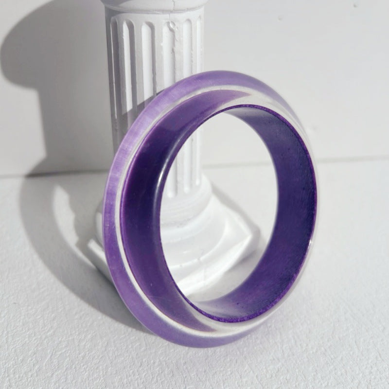 Giuliana Sculptural Jelly Bracelet - Purple 3 [NSMVC837]