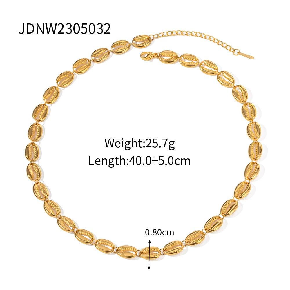 Everlie Bohemian Clavicle Necklace - JDNW2305032 [DNTYVF47]