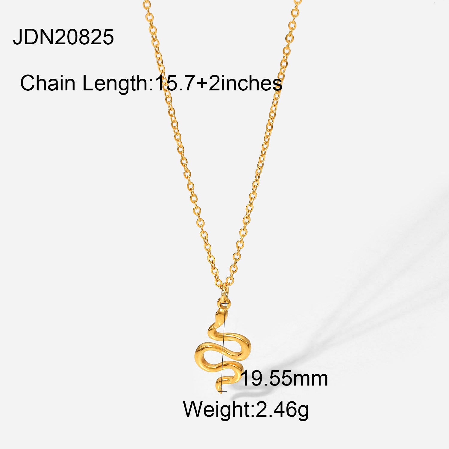 Paislynn Snake Pendant Necklace - JDN20825 [60JXI3EX]
