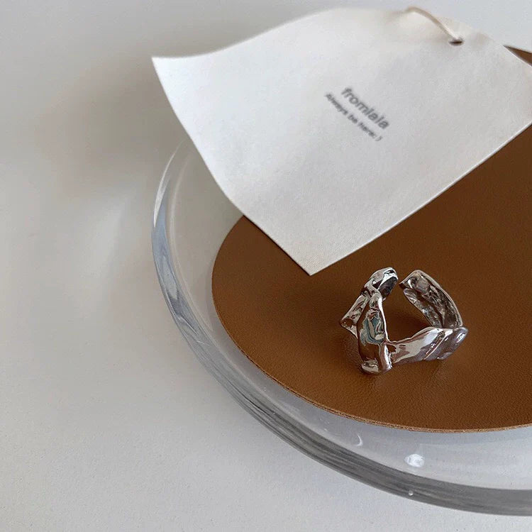 Kim Sculptural Open Ring - Style F