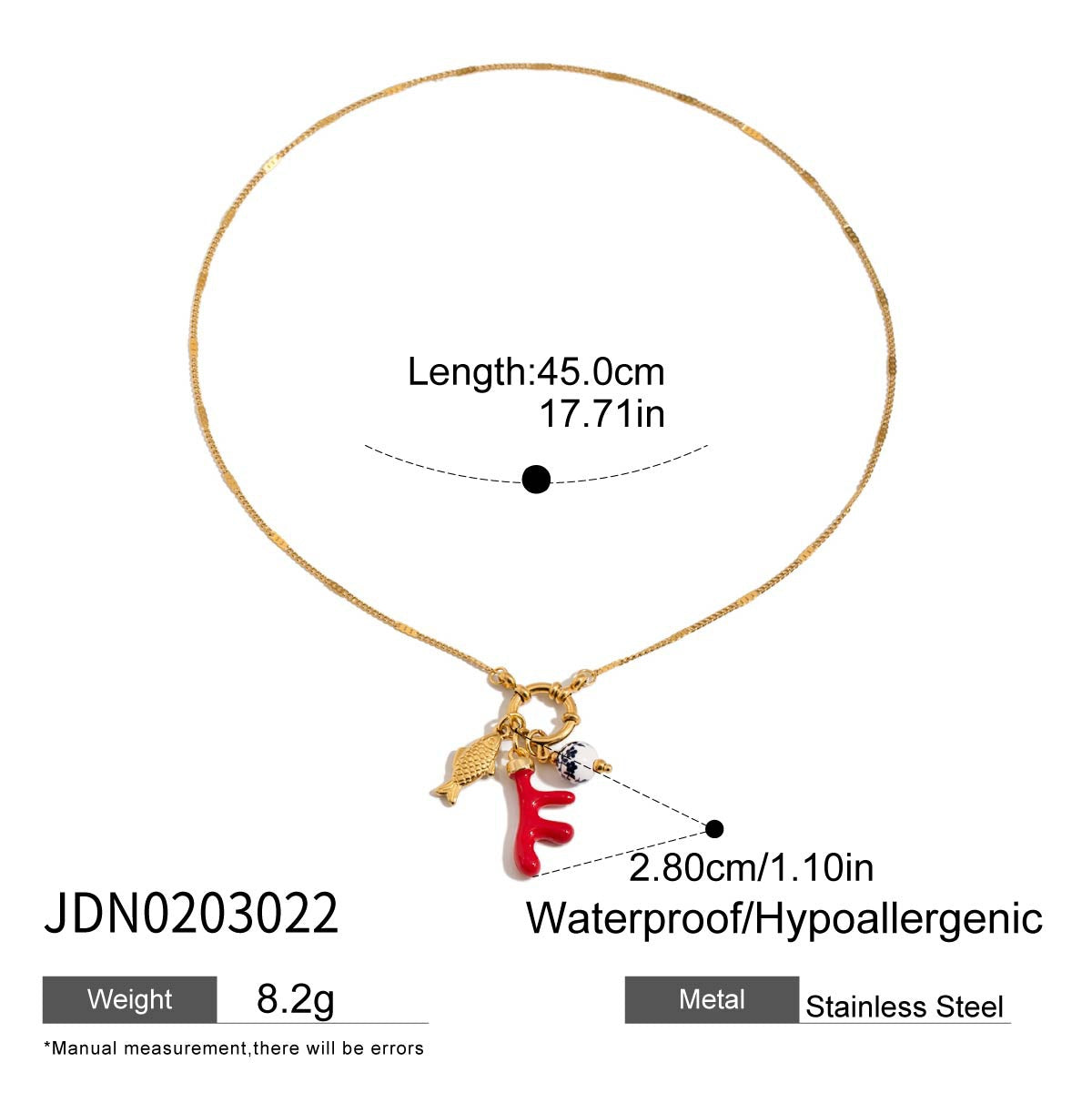 Rosslyn Customizable Chain Necklace - JDN0203022 Finished Product [W4T6Y7GK]