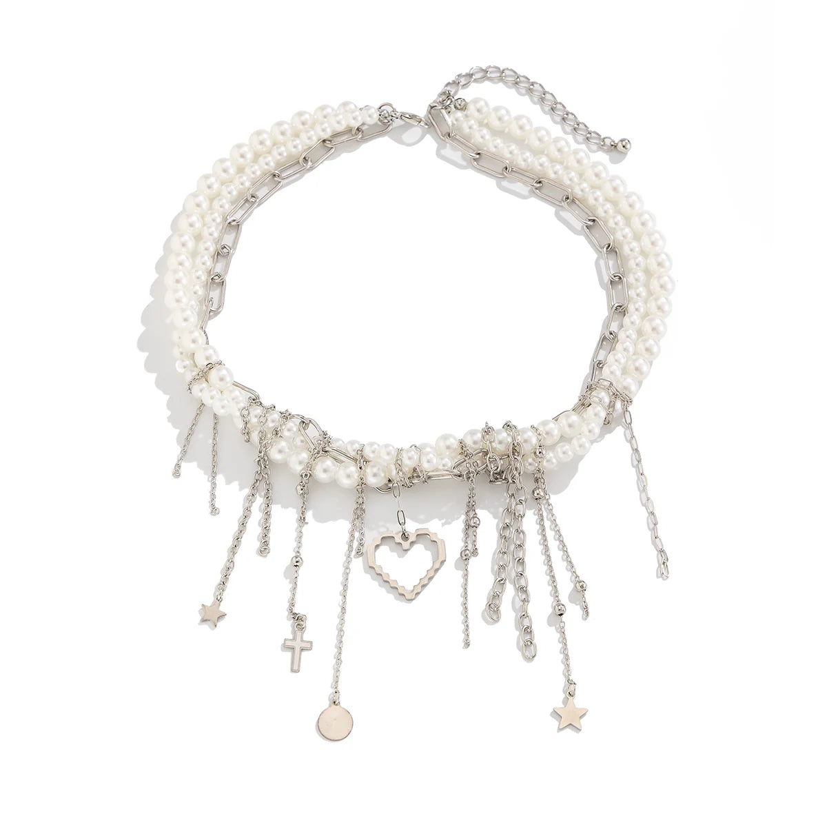 Devina Celestial Pearl Layered Necklace - Style One