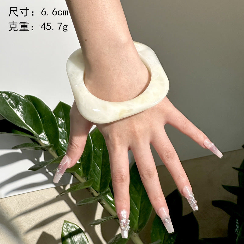 Ellasyn Sculptural Resin Cuff - C [3YGFH66J]