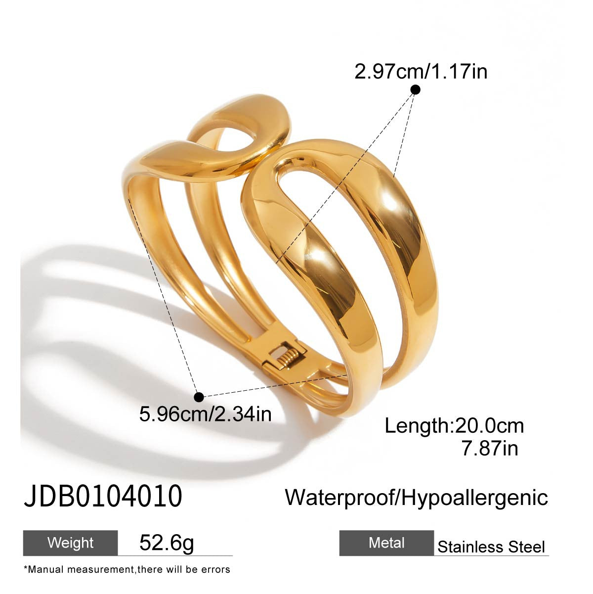 Rosetta Geometric Cuff Bracelet - JDB0104010 [ZCAWNGD2]