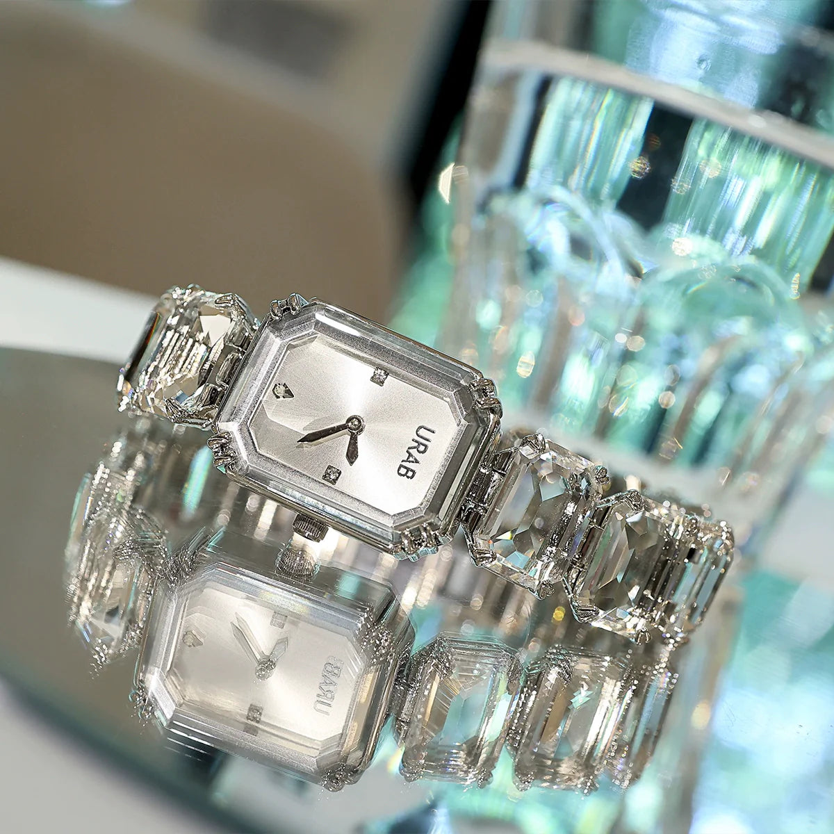 Truth Minimalist Square Watch - White