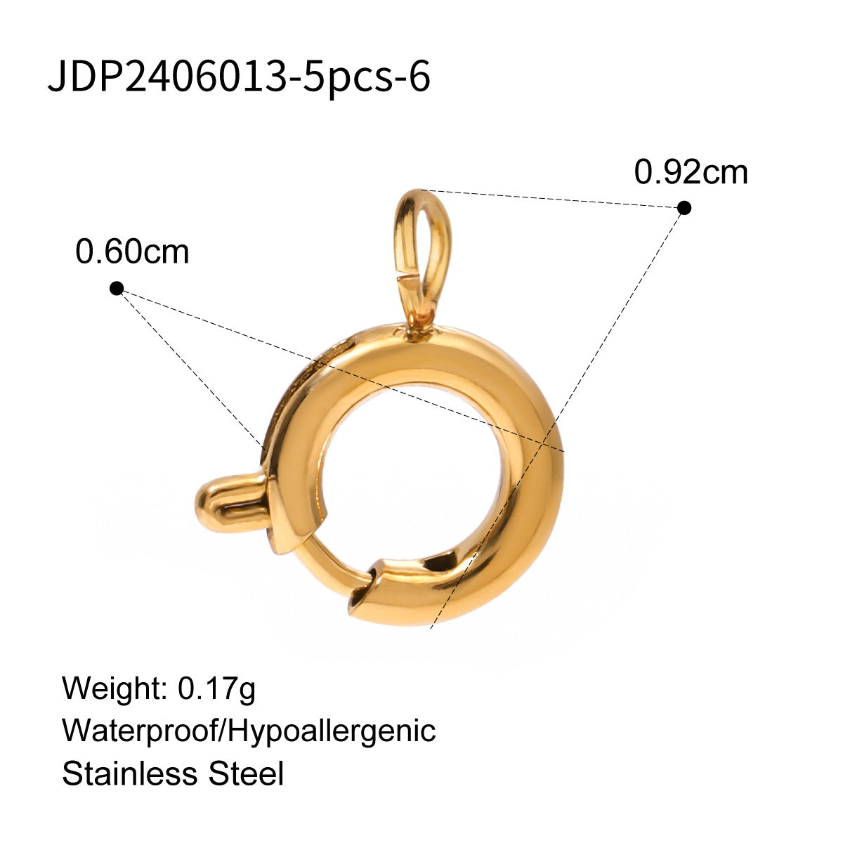 Finlee Pearl Jewelry Components - JDP2406013 (5pcs) [4LTXN9IU]