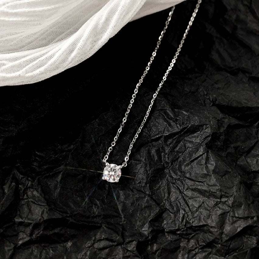 Yvonne Dainty Star Necklace - S925 Sterling Silver