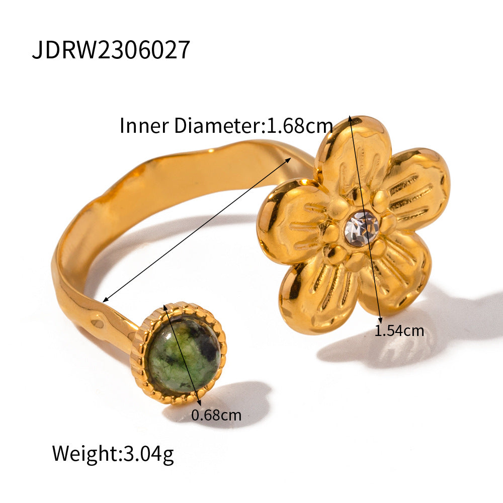 Miriam Floral Pearl Ring - JDRW2306027 [5YIBBYW1]