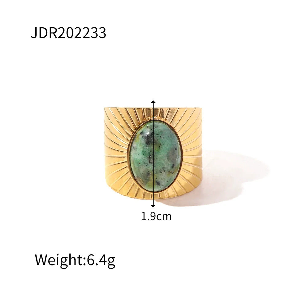 Timber Irregular Gemstone Ring - JDR202233