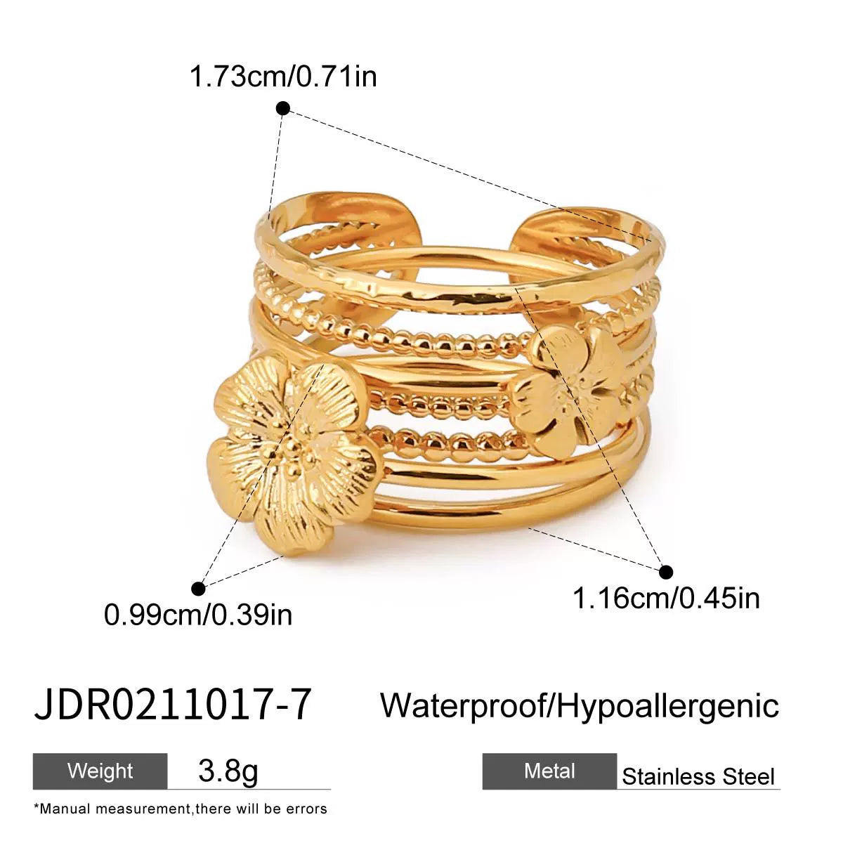 Keya Sleek Stacking Rings - JDR0211017-7 [1Q9D7IQ6]