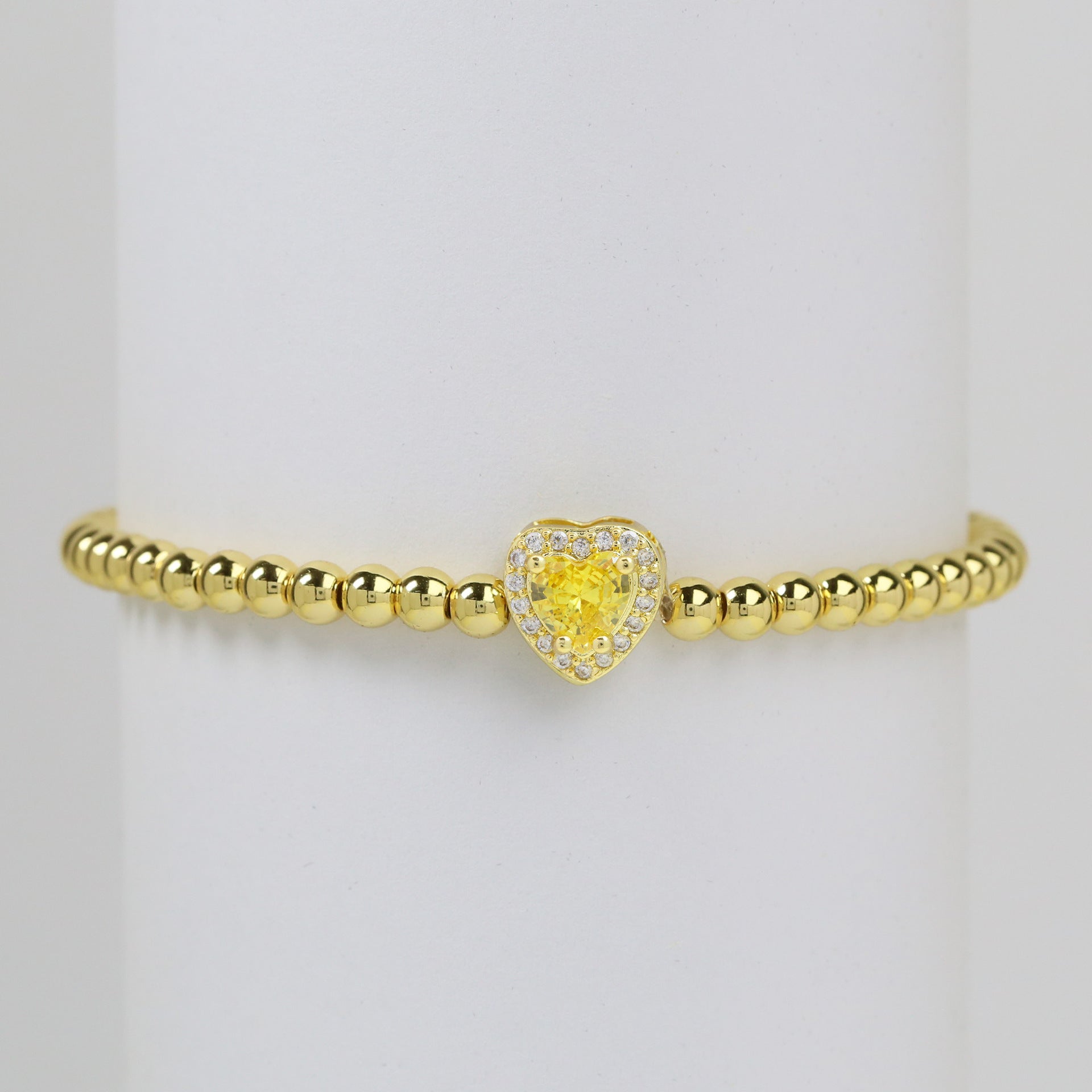Lillyana Birthstone Charm Bracelet - November Birthstone [32Q62R4L]