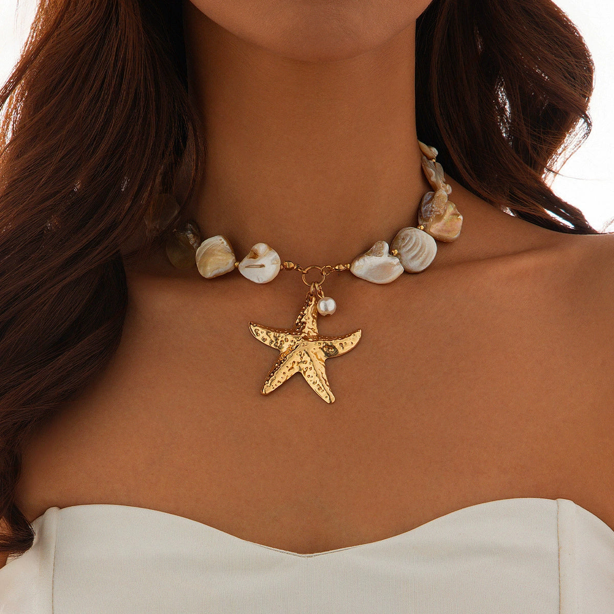 Ziya Coastal Charm Jewelry - Necklace Gold [5GMKQ70R]