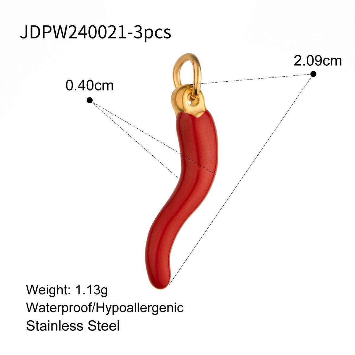 Rosslyn Customizable Chain Necklace - JDPW240021-3pcs DIY Accessories [94QQNXPY]