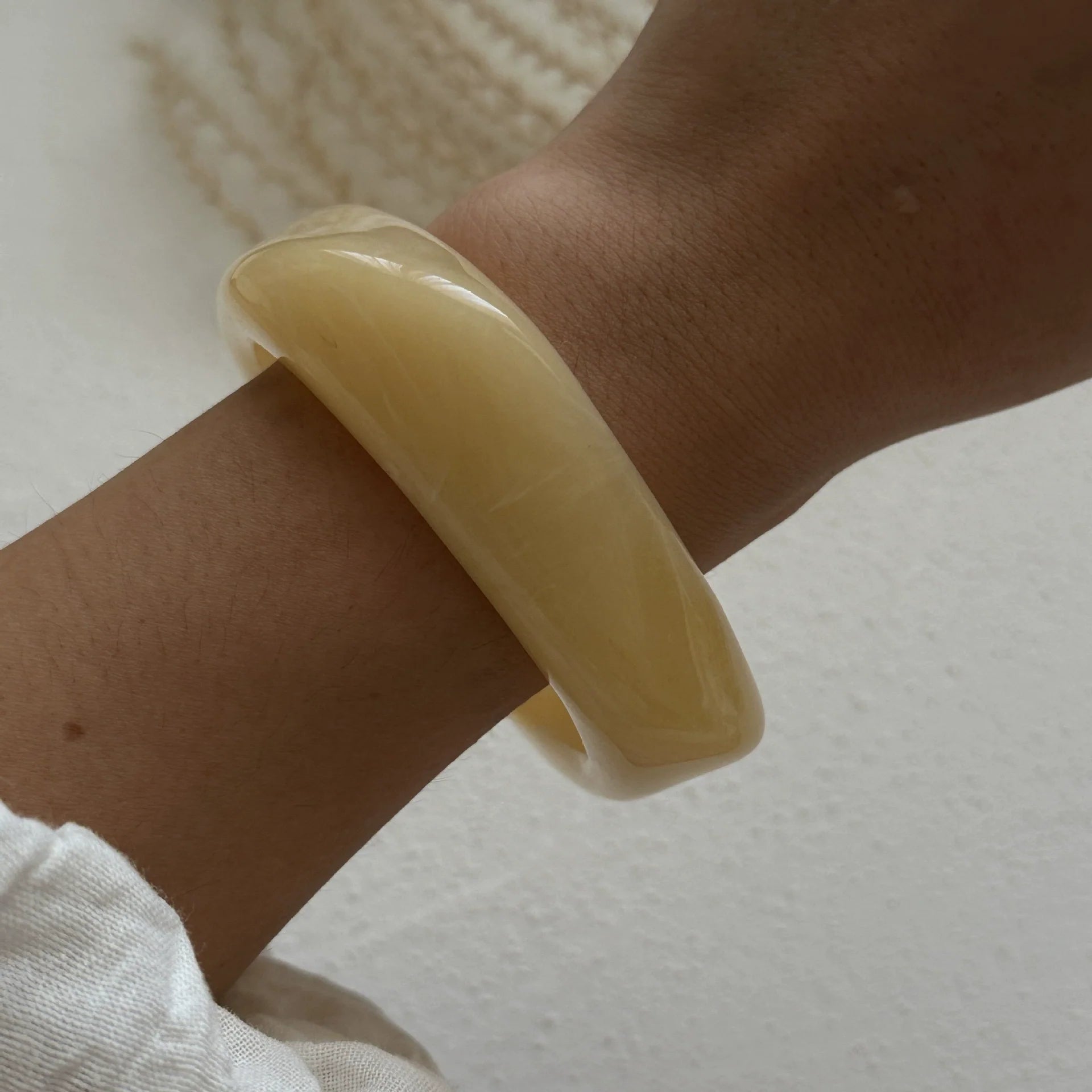 Ailen Bohemian Cuff Bracelets - Cream