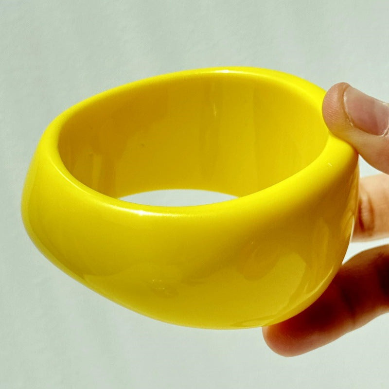 Leilany Oval Resin Bracelet - Green [U8ATA6YE]