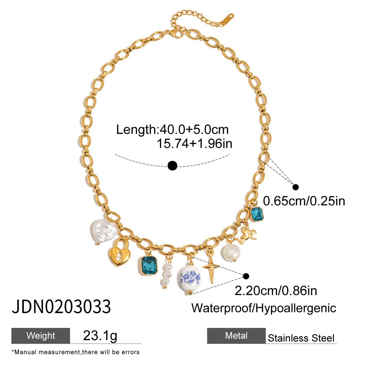 Kynzlee Shell Pendant Necklace - JDN0203033 [NUFZ4EST]